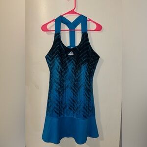 Adidas Primeblue Sonic Aqua Tennis Dress